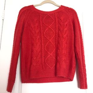 🔹2/$30🔹 Red Cozy Knit Sweater